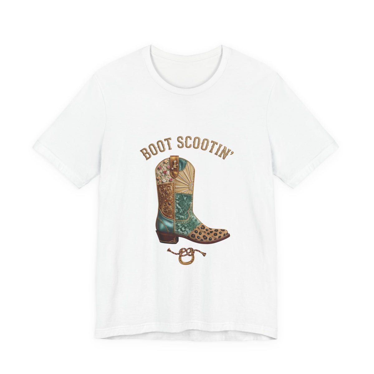 Boot Scootin' Cowboy Boot T-Shirt | Country Western Graphic Tee
