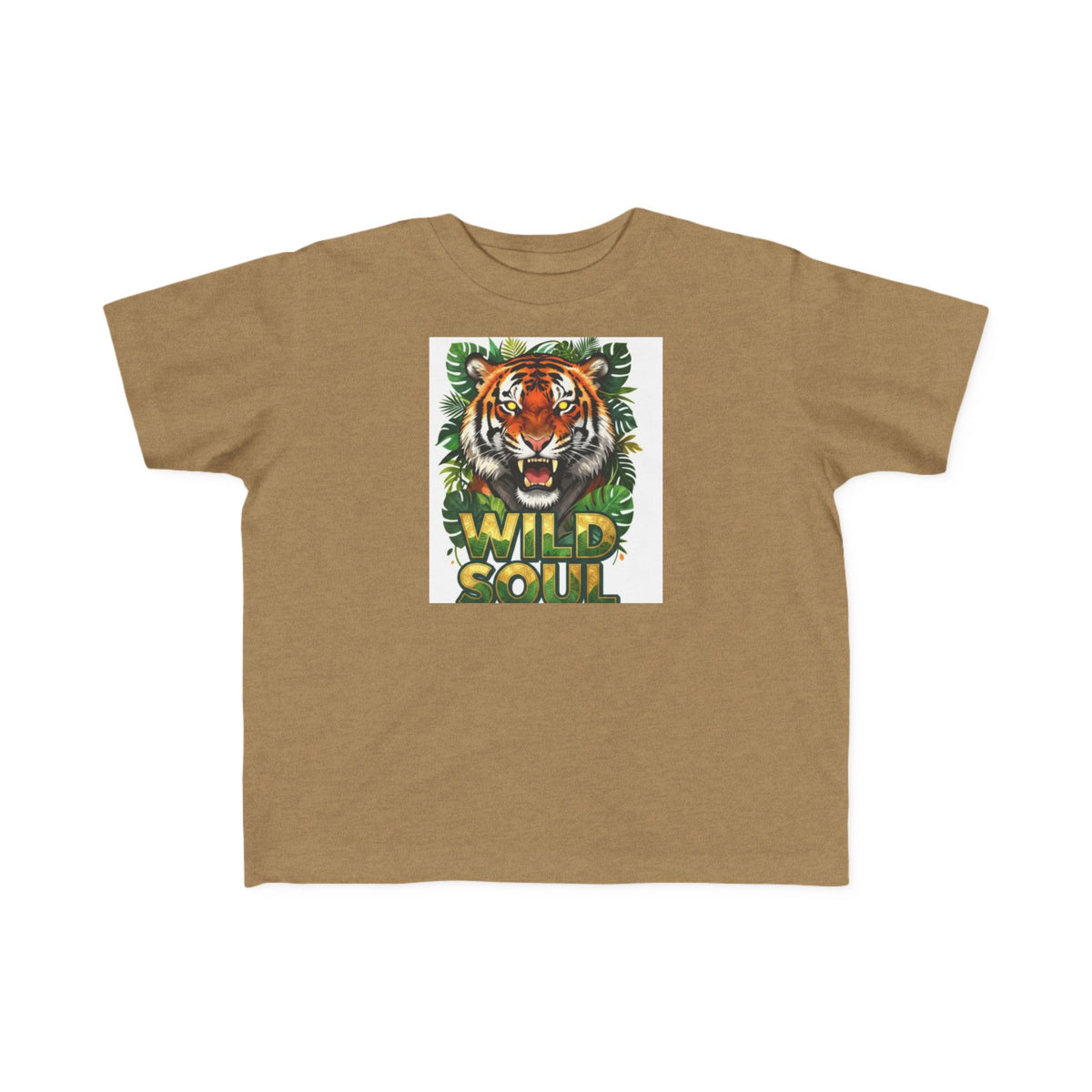 Toddler Tee — 'Wild Soul' Tiger Graphic Kids Shirt