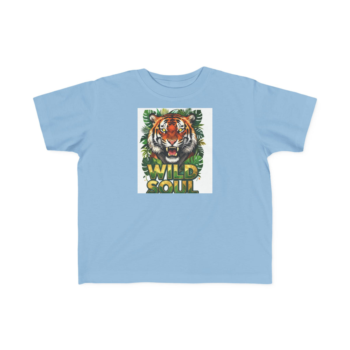 Toddler Tee — 'Wild Soul' Tiger Graphic Kids Shirt