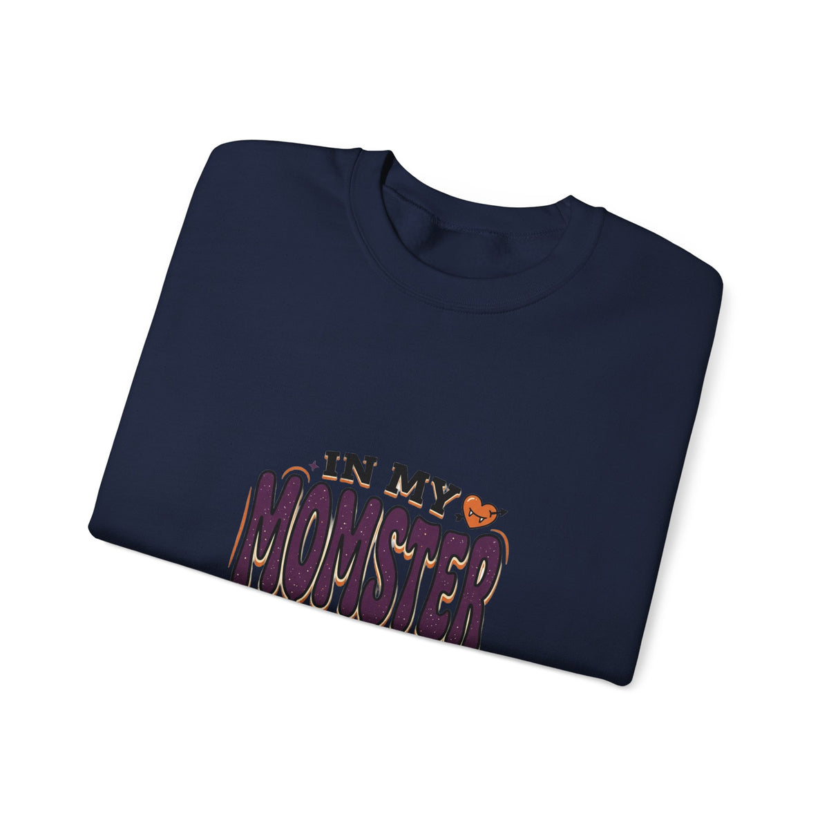 Momster Era Sweatshirt | Halloween mom, spooky purple orange retro