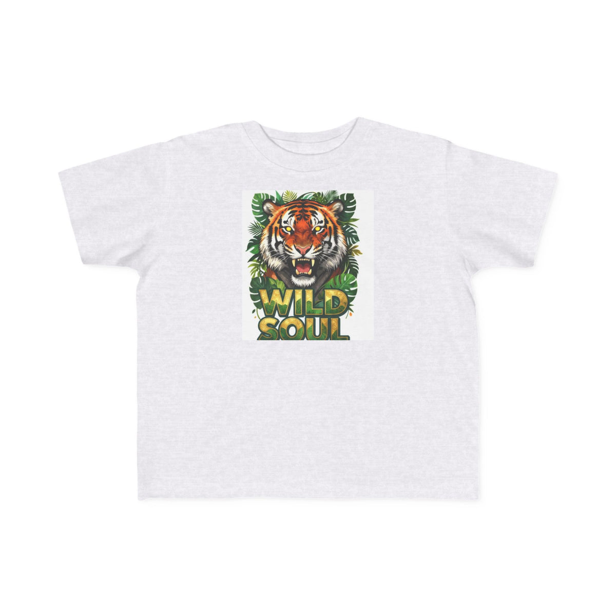 Toddler Tee — 'Wild Soul' Tiger Graphic Kids Shirt