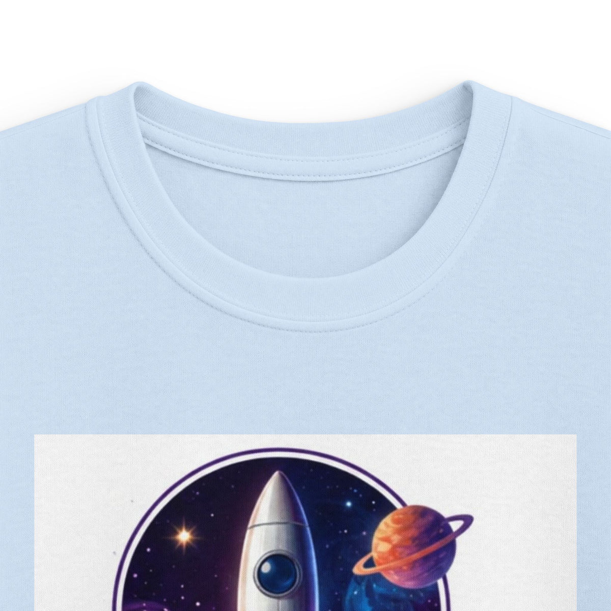 Kids Tee — 'No Limits' Rocket Space Graphic