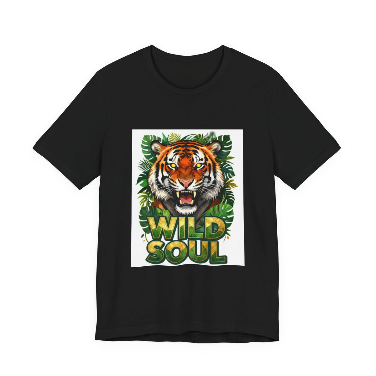 Polera Wild Soul Tiger — Gráfico Jungla Audaz