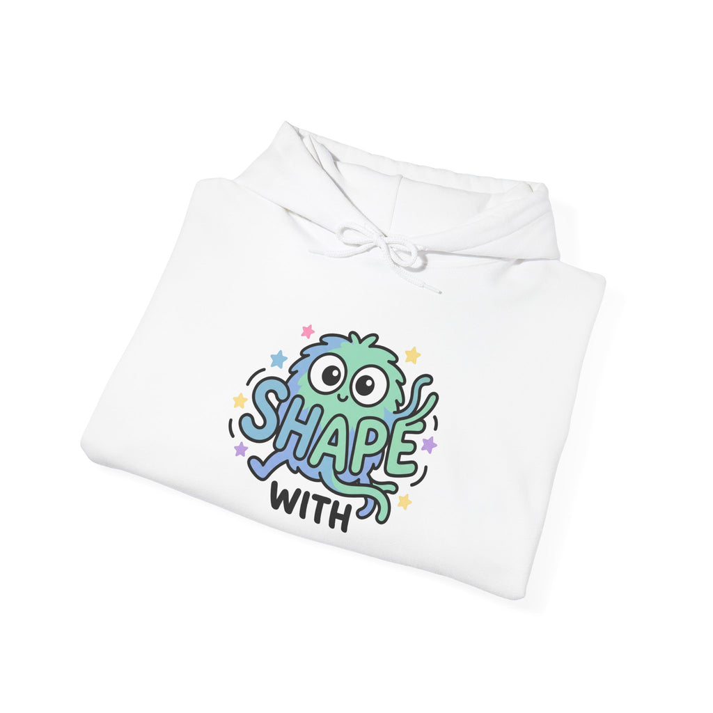 Hoodie Monstruo Kawaii — Gráfico Juvenil Divertido