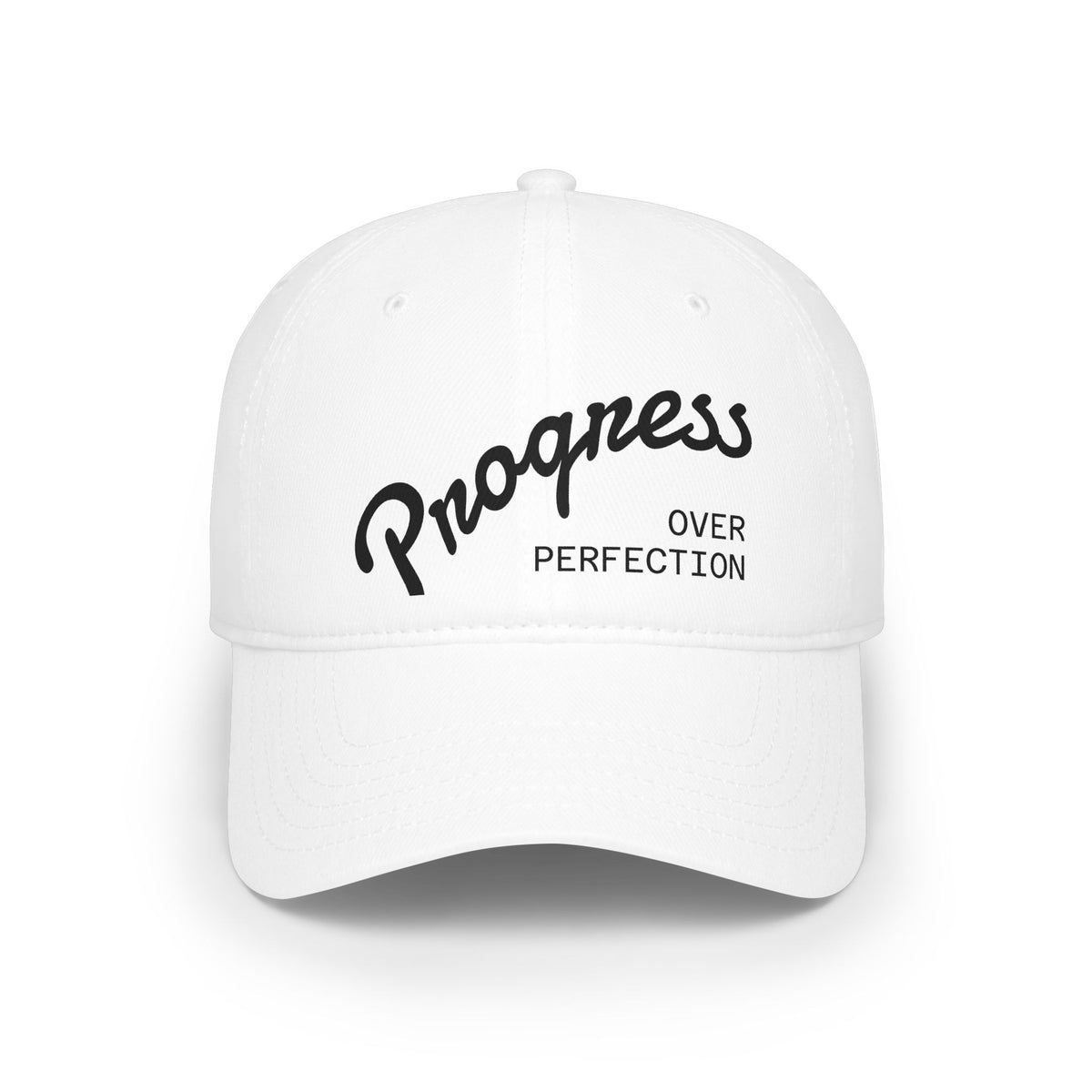 Progress Over Perfection Baseball Cap