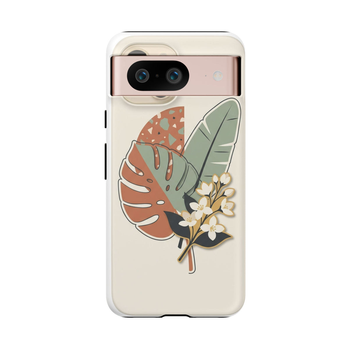 Tropical Leaves Phone Case — Floral Monstera Protective Cover
