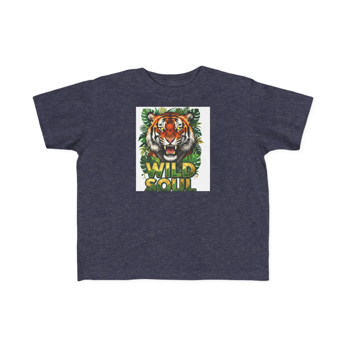 Toddler Tee — 'Wild Soul' Tiger Graphic Kids Shirt