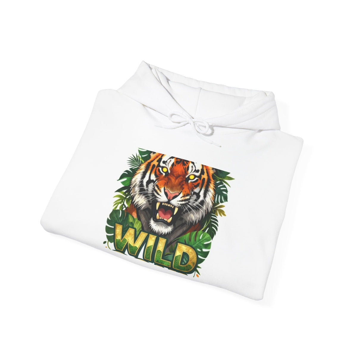 Hoodie Wild Tiger — Gráfico Selva Audaz