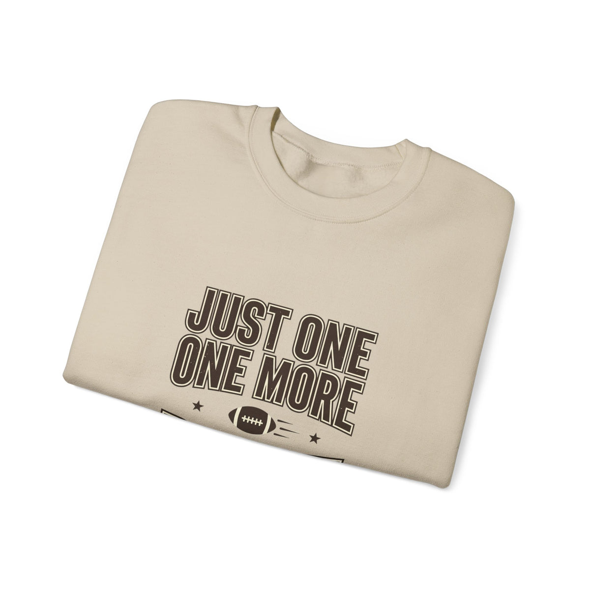 Just One More Drive Sweatshirt | Football Season, Tailgate Crewneck