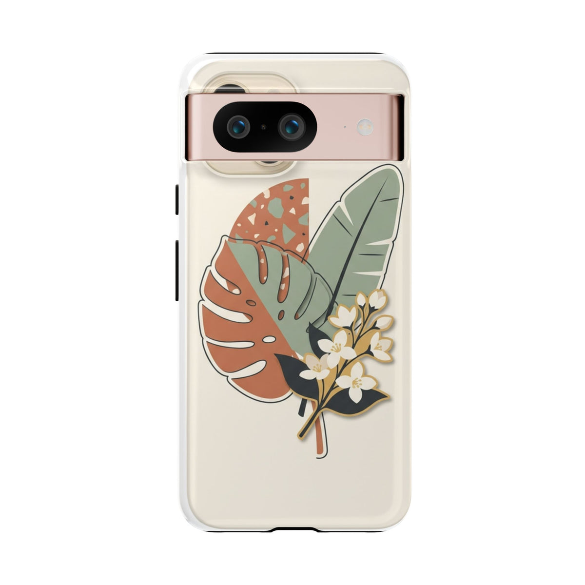 Tropical Leaves Phone Case — Floral Monstera Protective Cover