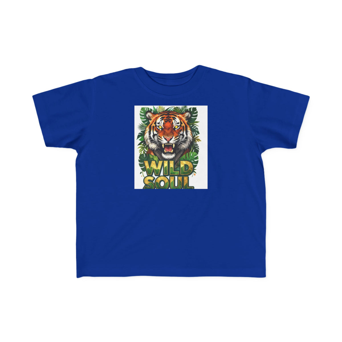 Toddler Tee — 'Wild Soul' Tiger Graphic Kids Shirt