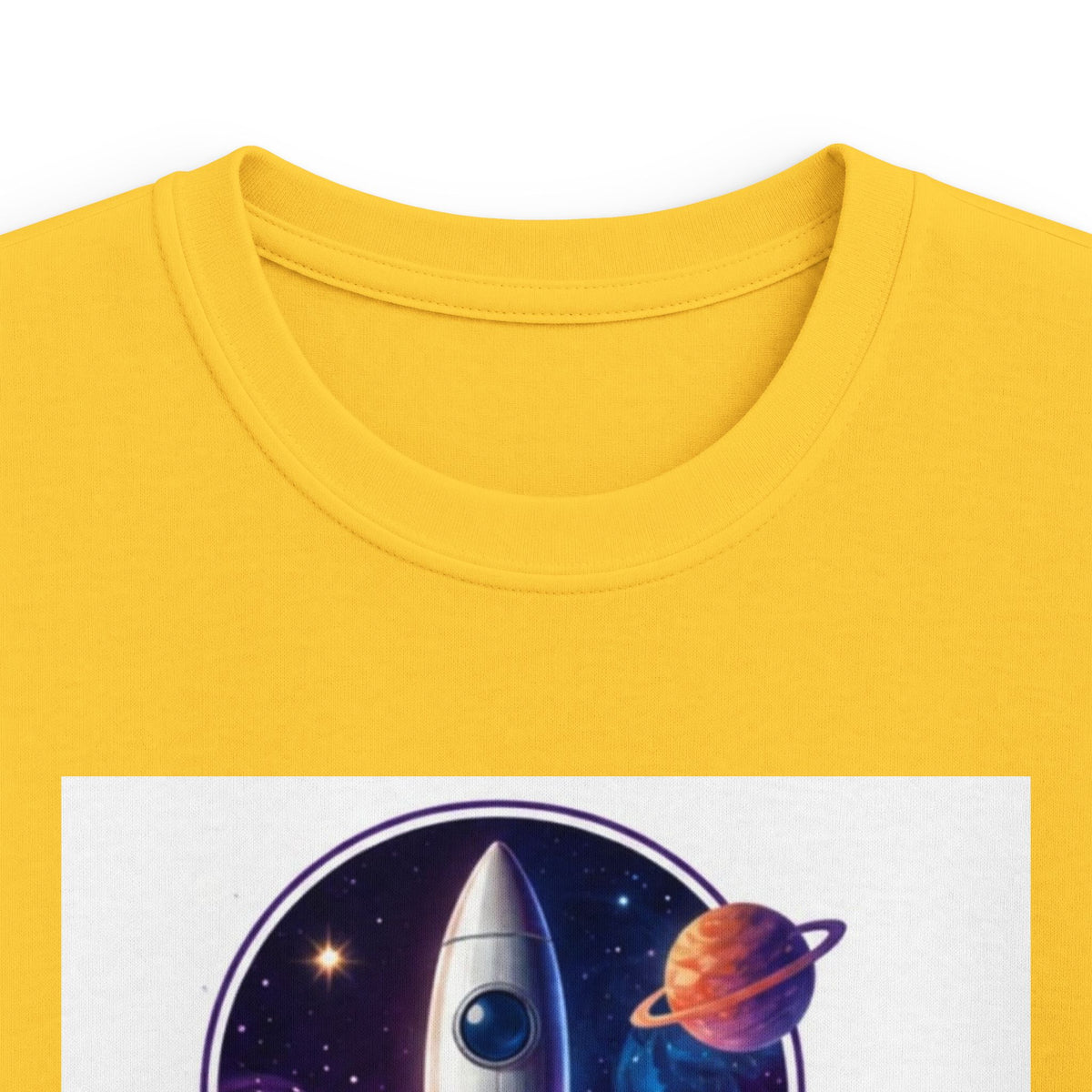 Kids Tee — 'No Limits' Rocket Space Graphic
