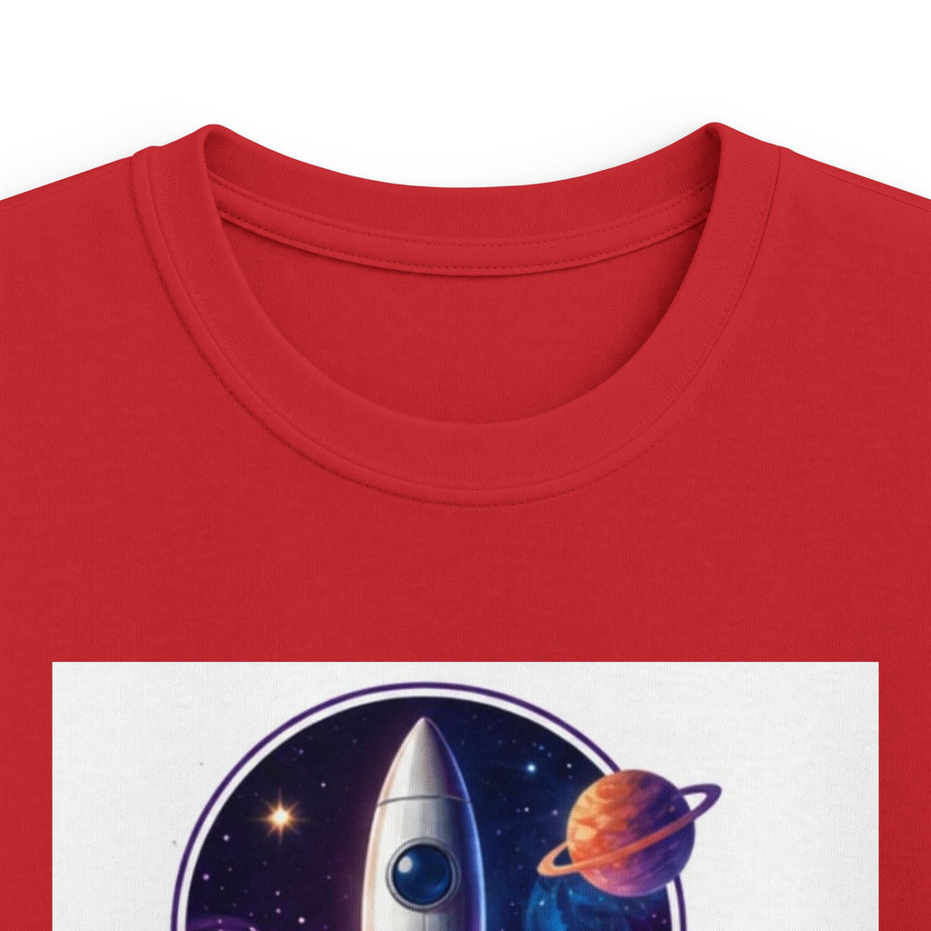 Kids Tee — 'No Limits' Rocket Space Graphic