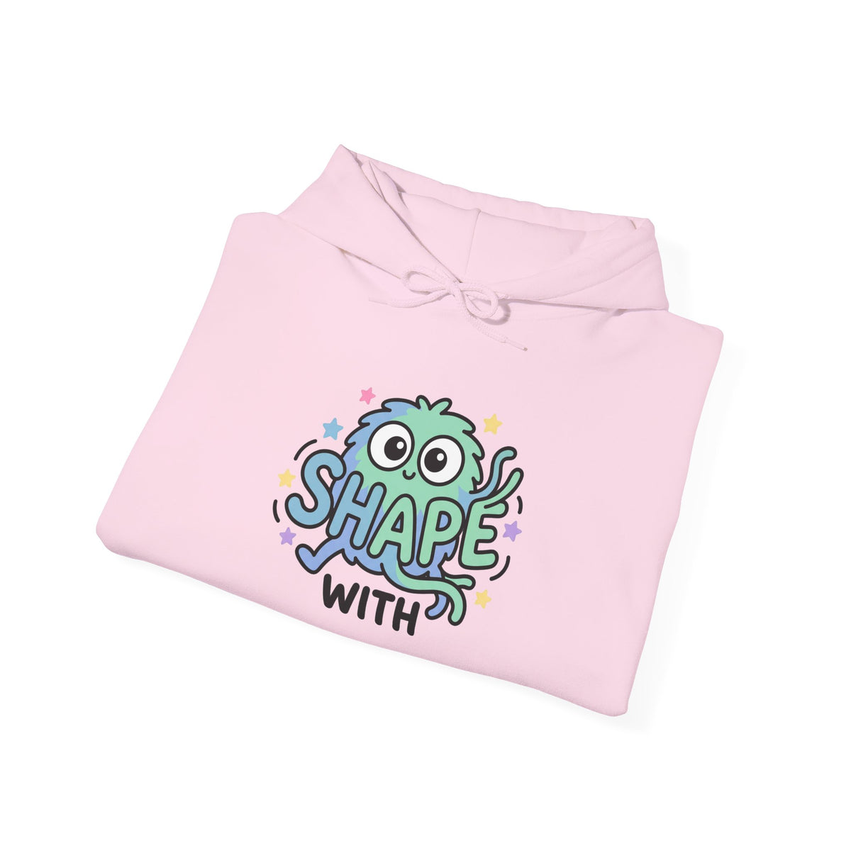 Hoodie Monstruo Kawaii — Gráfico Juvenil Divertido