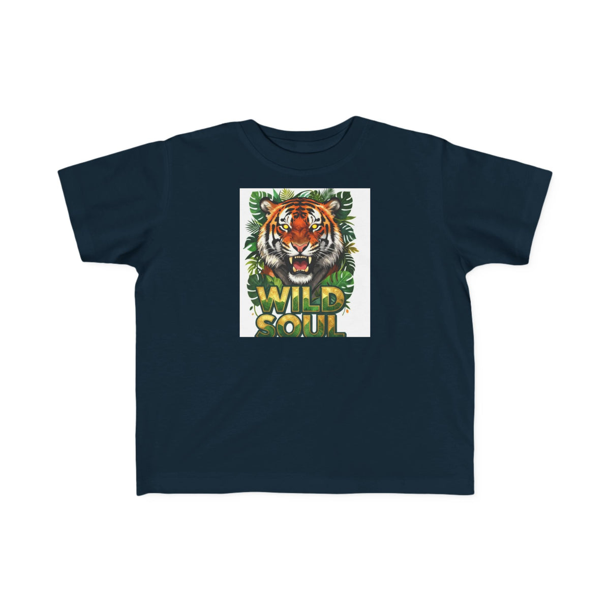 Toddler Tee — 'Wild Soul' Tiger Graphic Kids Shirt