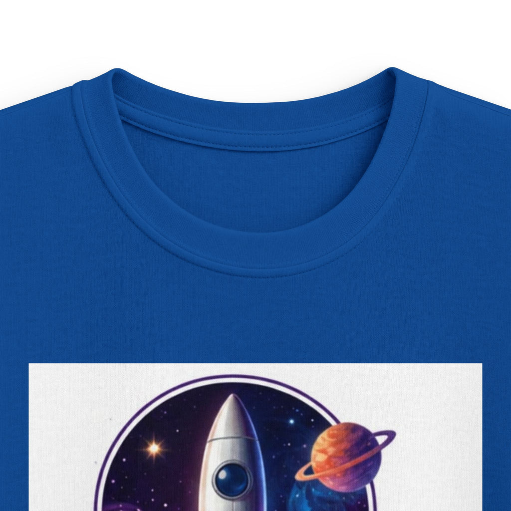Kids Tee — 'No Limits' Rocket Space Graphic