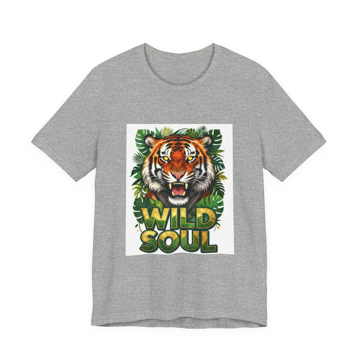 Polera Wild Soul Tiger — Gráfico Jungla Audaz