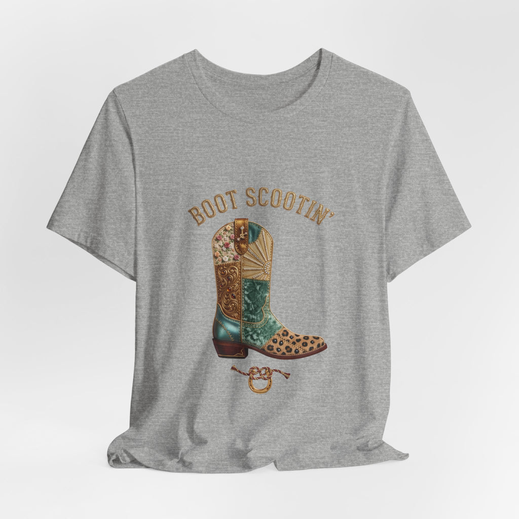 Boot Scootin' Cowboy Boot T-Shirt | Country Western Graphic Tee