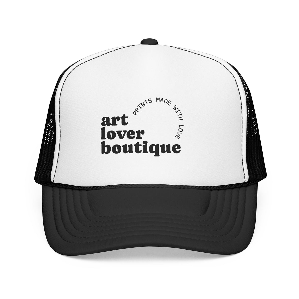 Trucker Hat — Retro Script Boutique Foam Cap