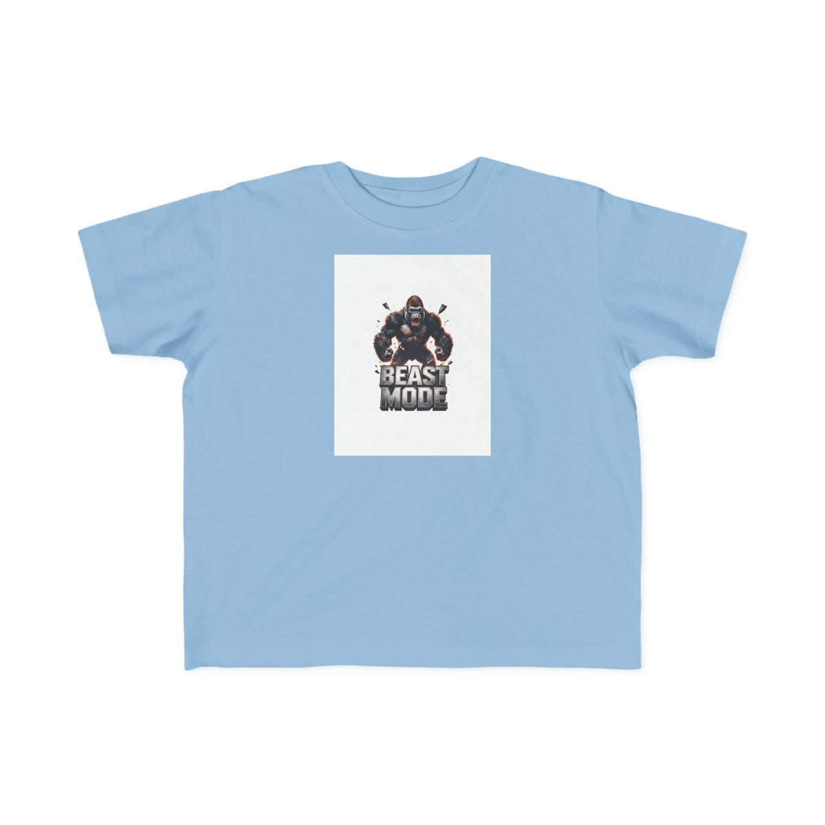 Toddler Tee - "Beast Mode" Gorilla Graphic Kids Shirt