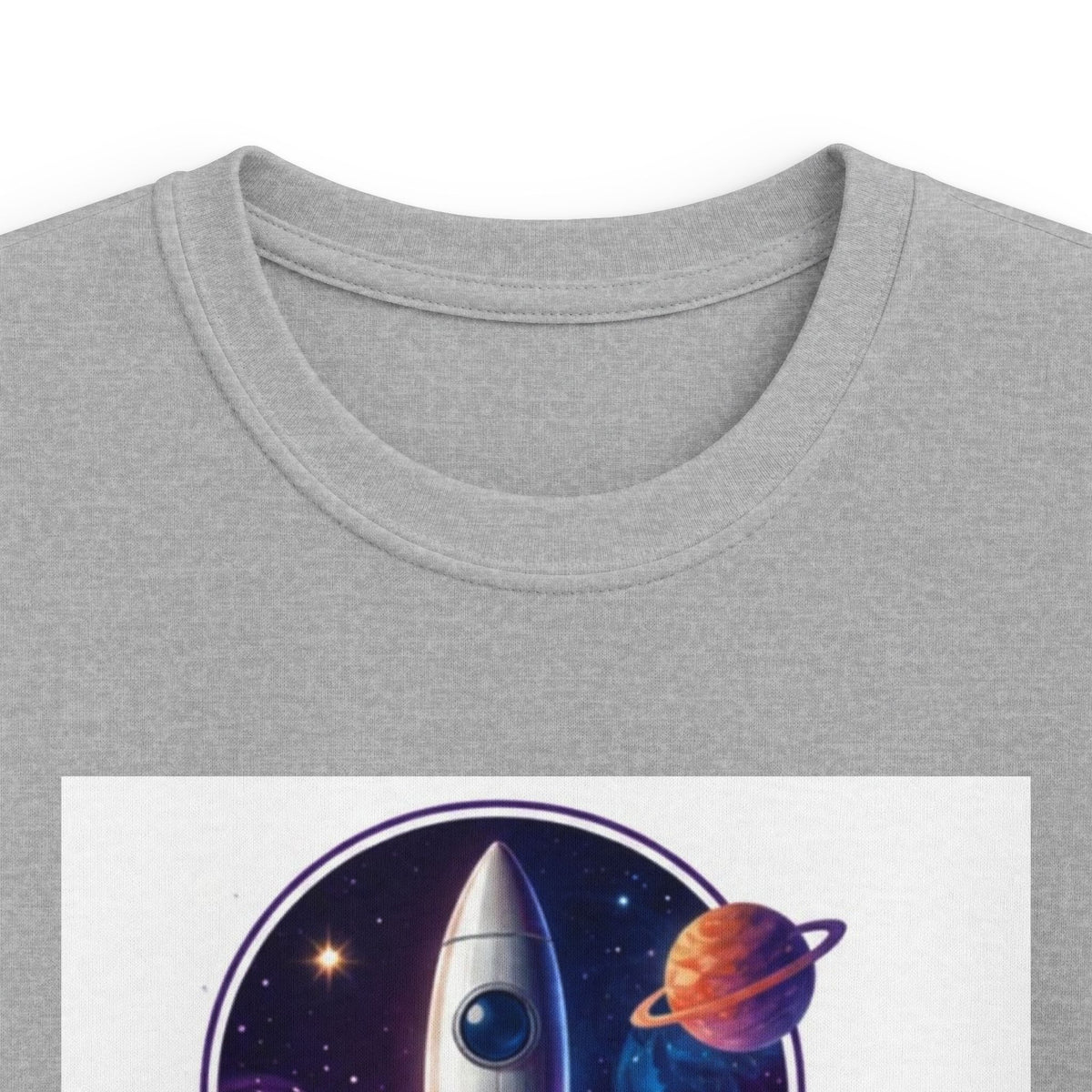 Kids Tee — 'No Limits' Rocket Space Graphic