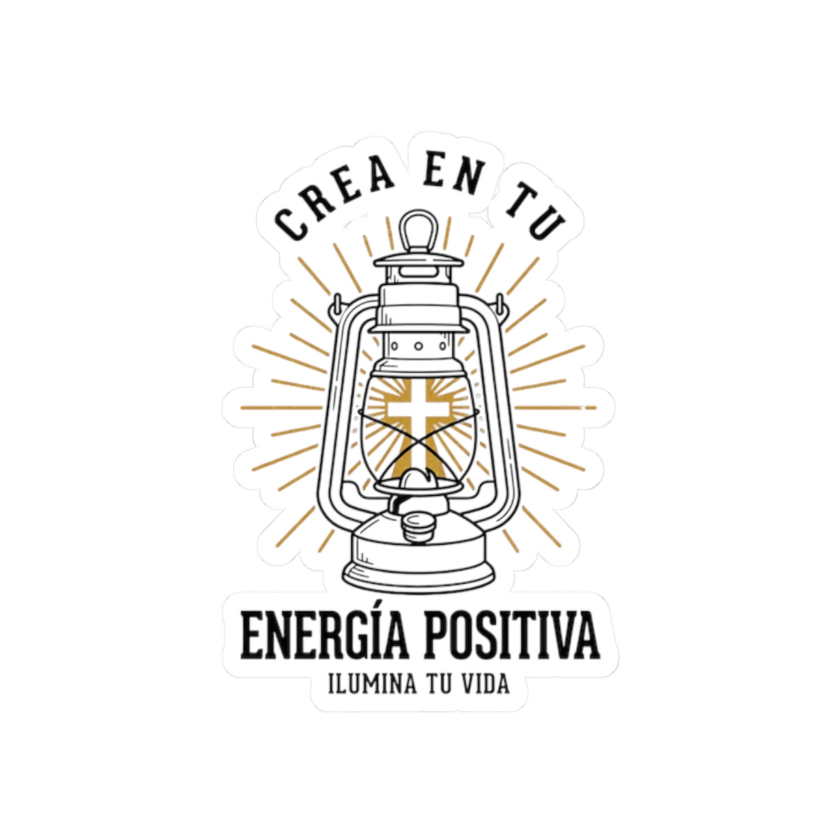 Sticker Crea Tu Energía Positiva