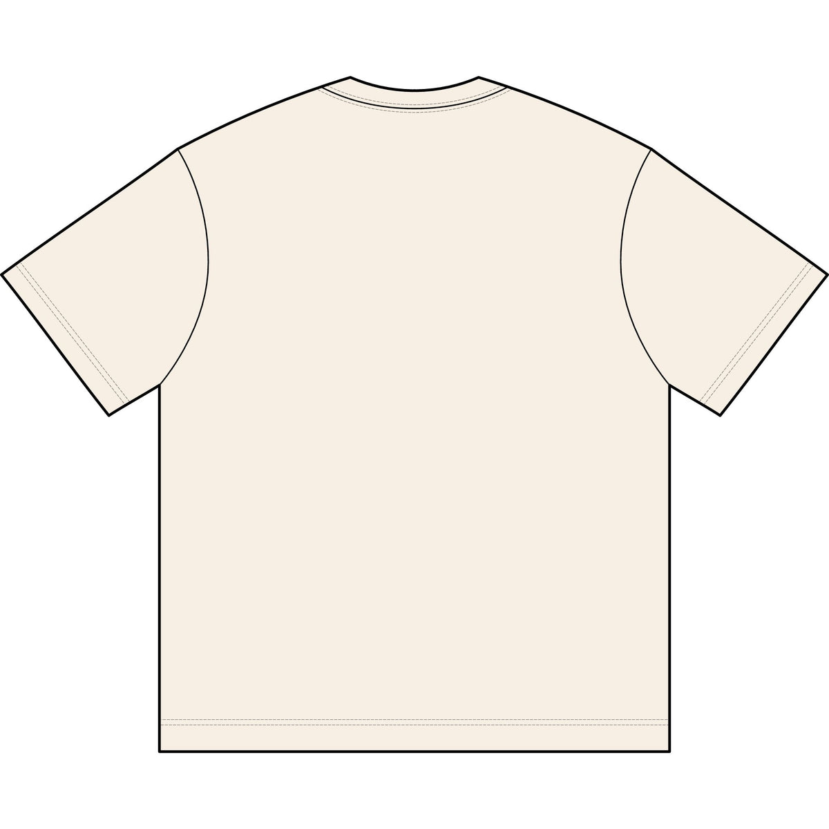 Polera Caja Hombre “El Mejor” — Logo Retro Dorado