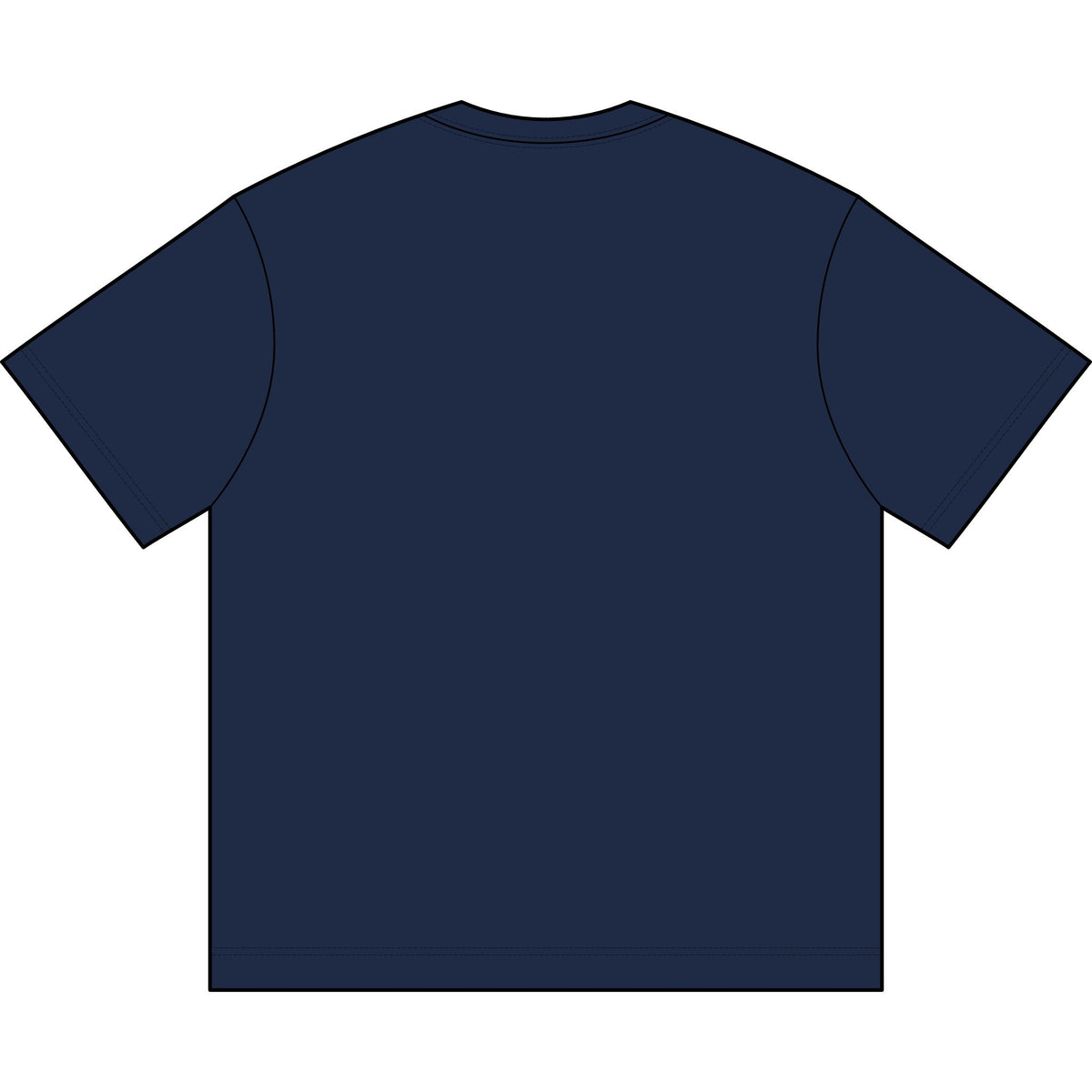Polera Caja Hombre “El Mejor” — Logo Retro Dorado