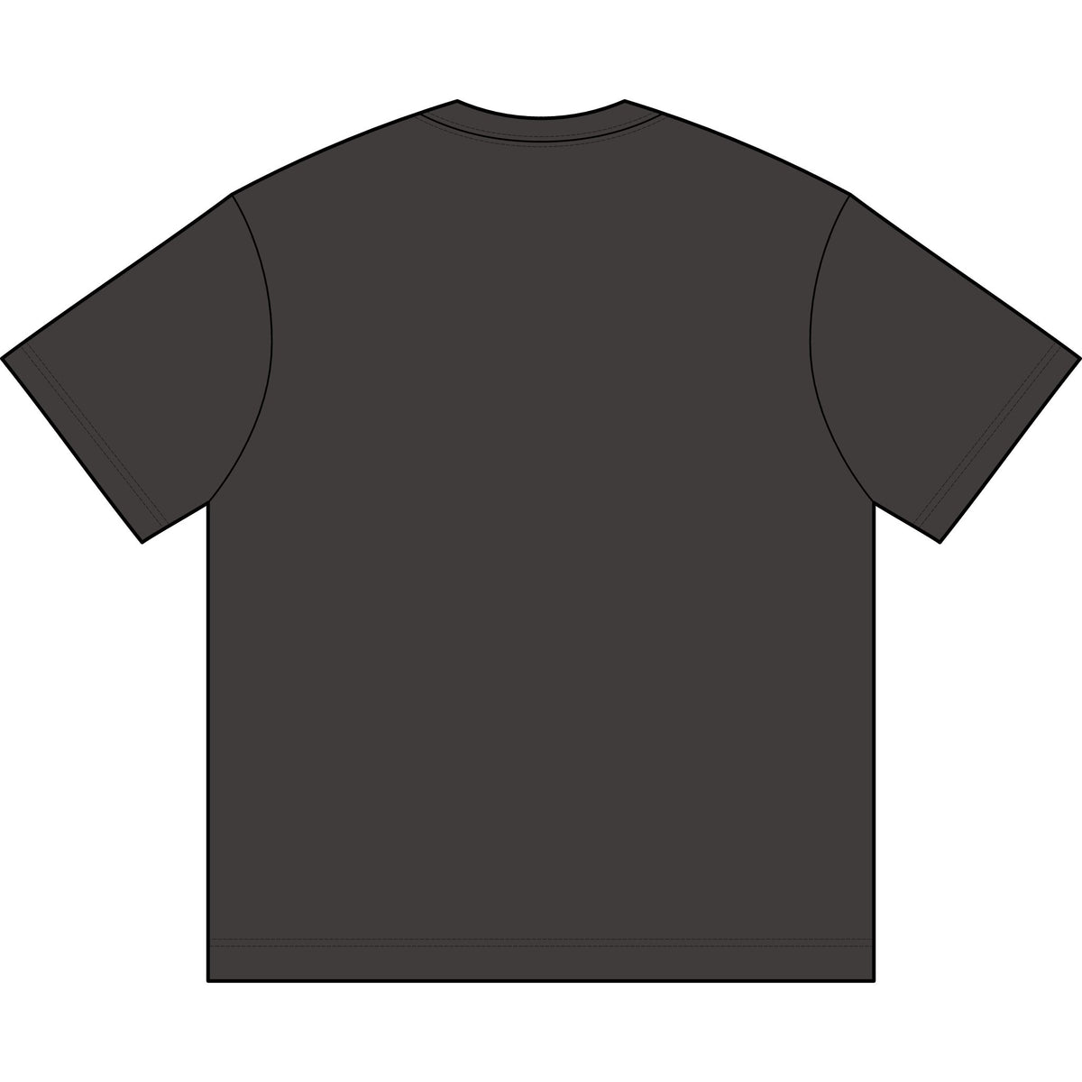Polera Caja Hombre “El Mejor” — Logo Retro Dorado