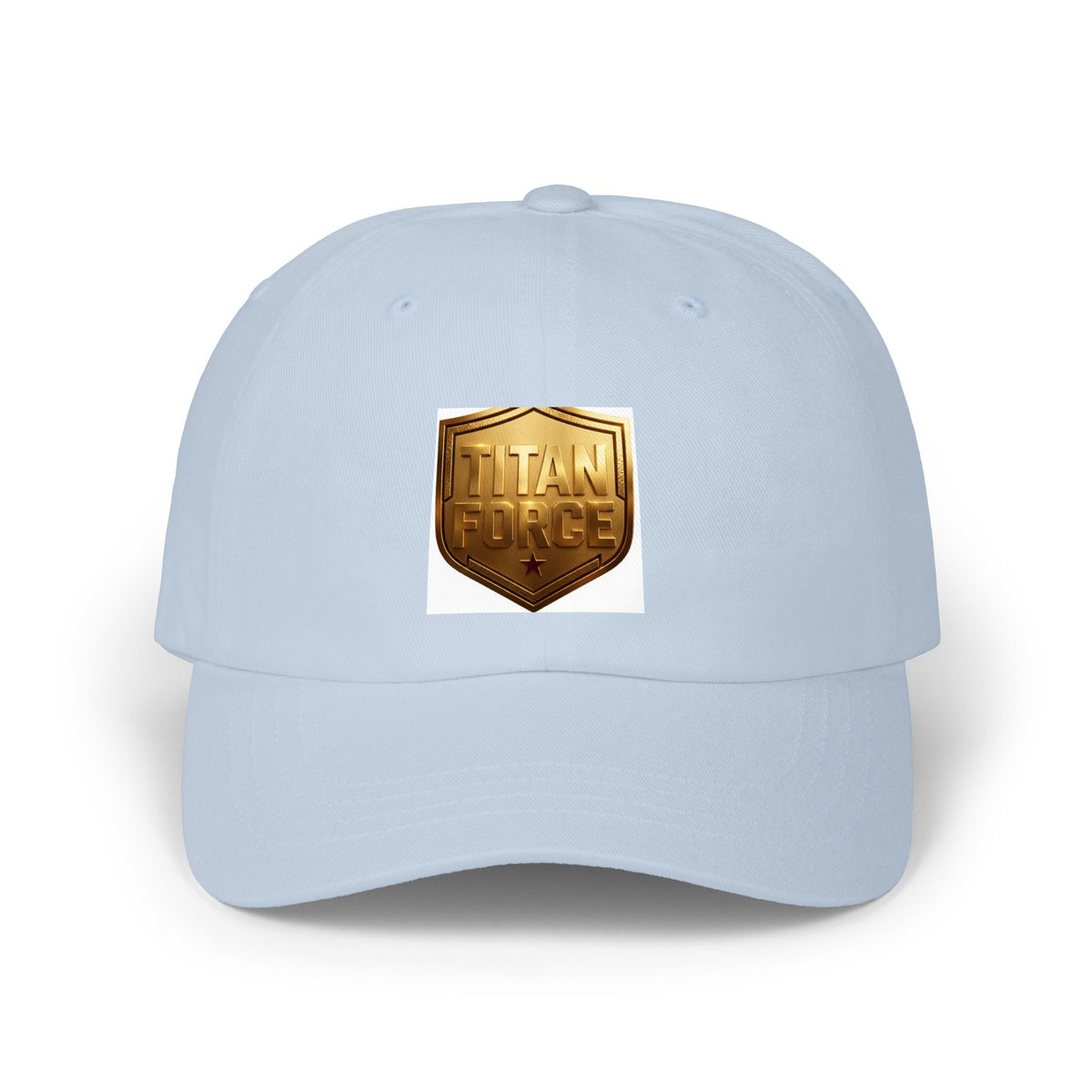 Titan Forge Gold Shield Dad Cap