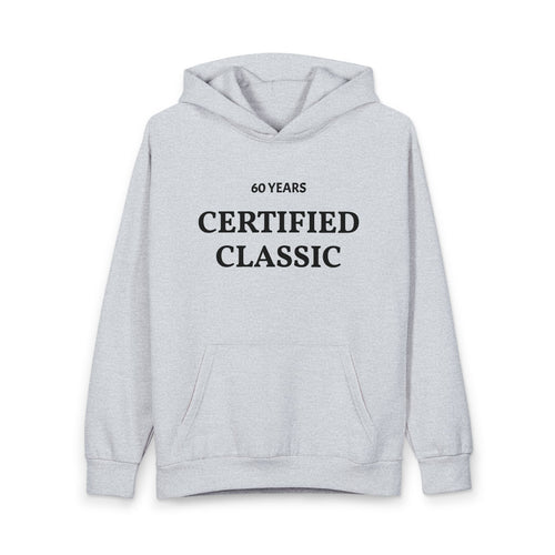 Certified Classic 60 Years Hoodie — Retro Birthday Pullover