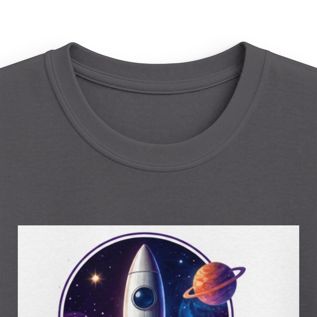 Kids Tee — 'No Limits' Rocket Space Graphic
