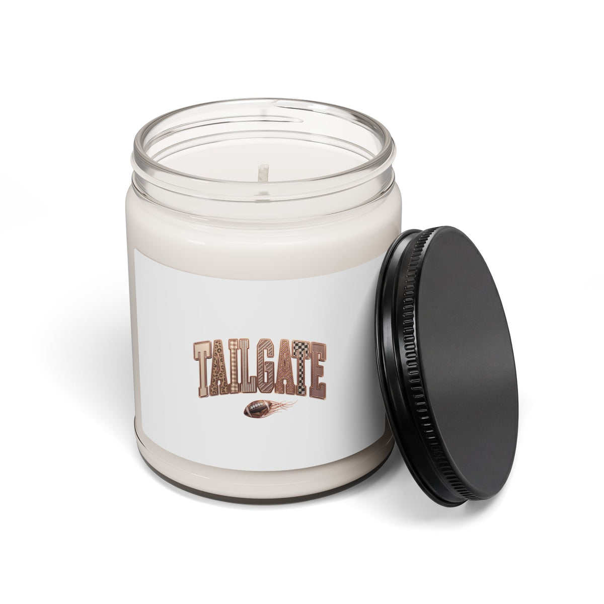 Tailgate Football Candle | Scented Soy Candle, 9oz