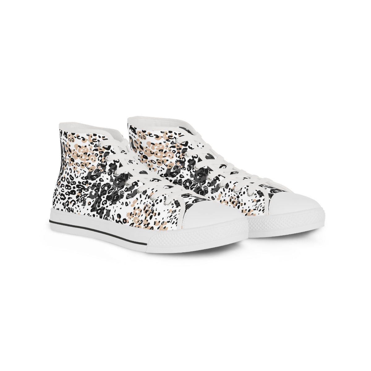 Zapatillas High-Top Estampado Leopardo