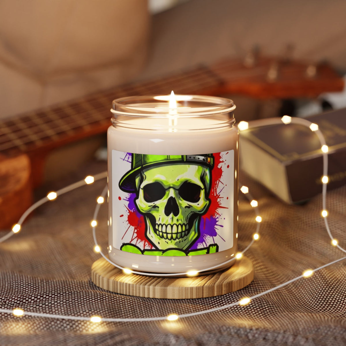 Vela Aromática de Soya — 9oz | Frasco de Vidrio