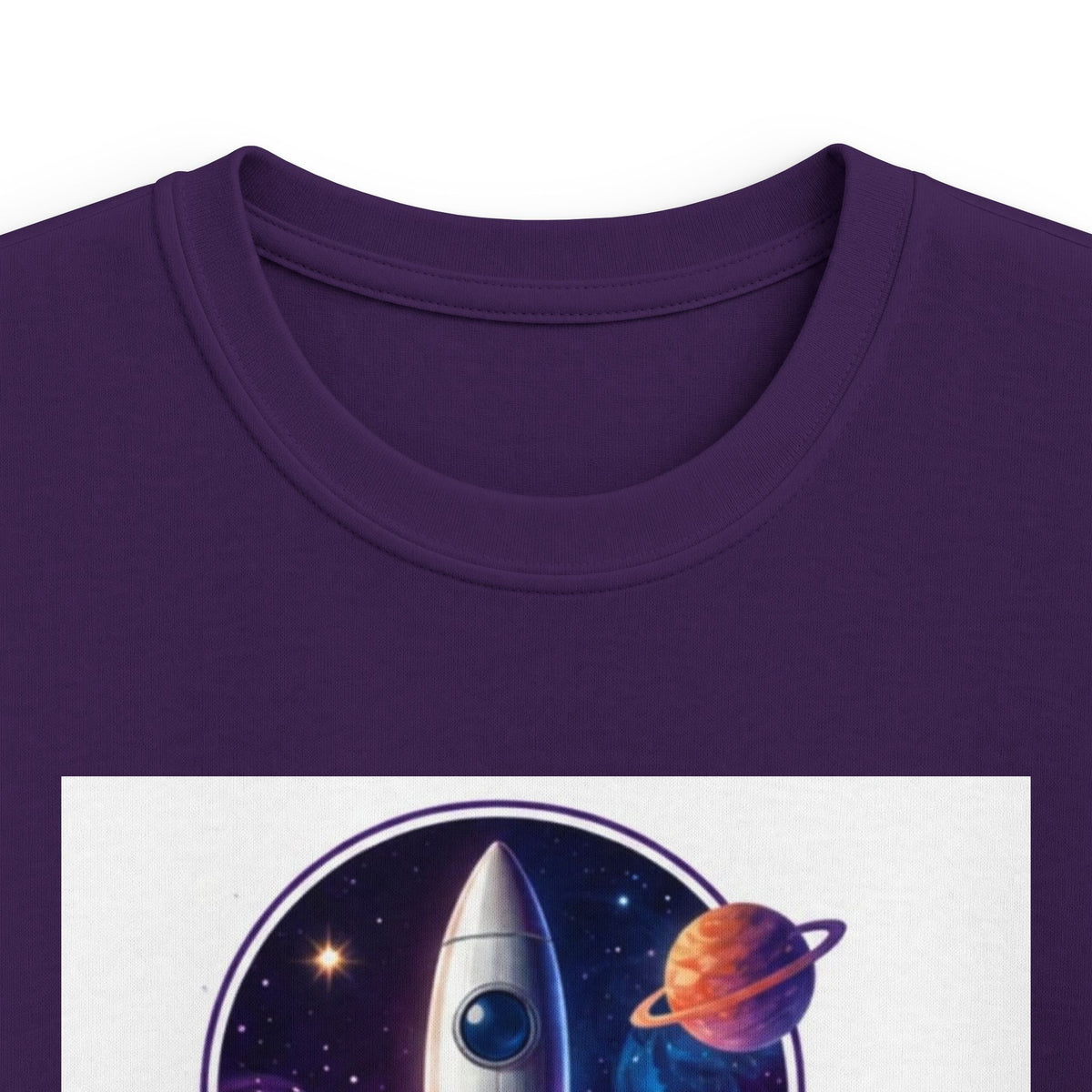 Kids Tee — 'No Limits' Rocket Space Graphic