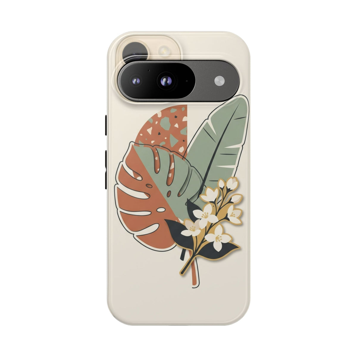 Tropical Leaves Phone Case — Floral Monstera Protective Cover