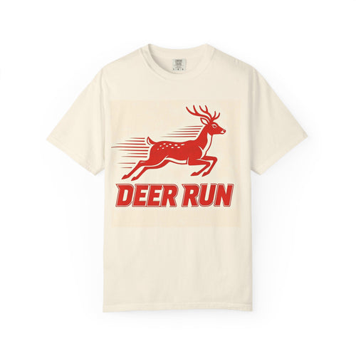 Deer Run Retro Graphic T-Shirt