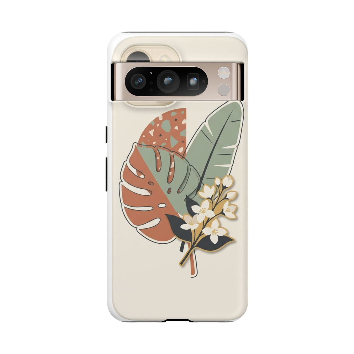 Tropical Leaves Phone Case — Floral Monstera Protective Cover