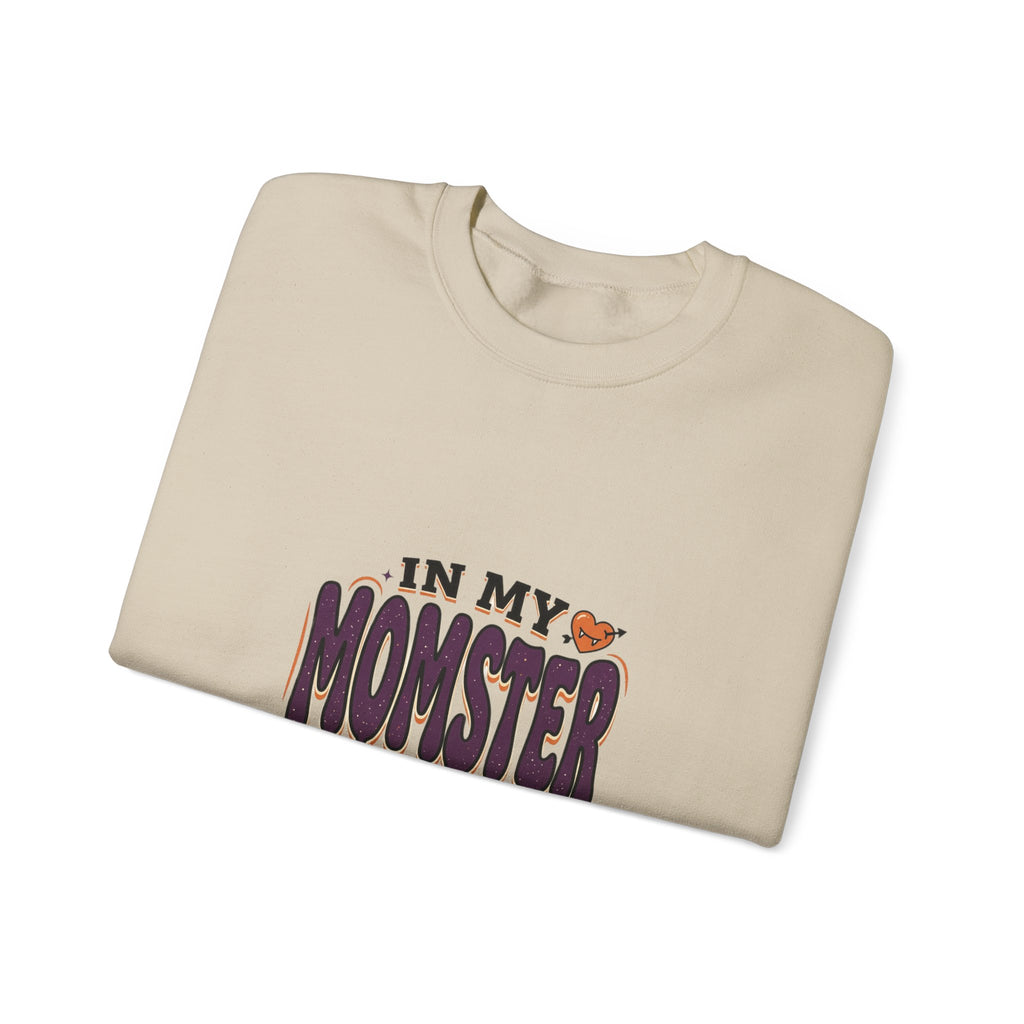 Momster Era Sweatshirt | Halloween mom, spooky purple orange retro