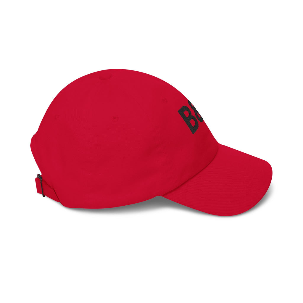 B&D Embroidered Dad Cap — Classic White Baseball Hat