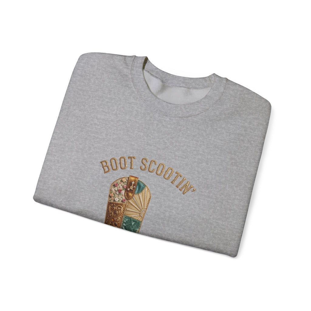 Boot Scootin' Cowboy Boot Sweatshirt | Country Western Cowgirl Ranch