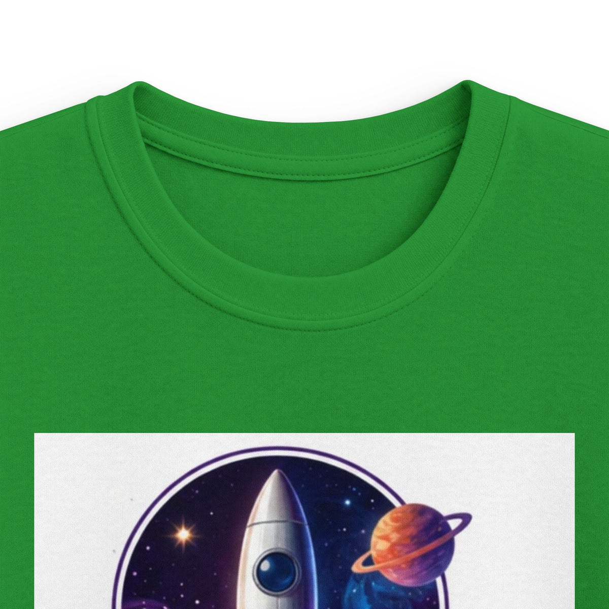 Kids Tee — 'No Limits' Rocket Space Graphic