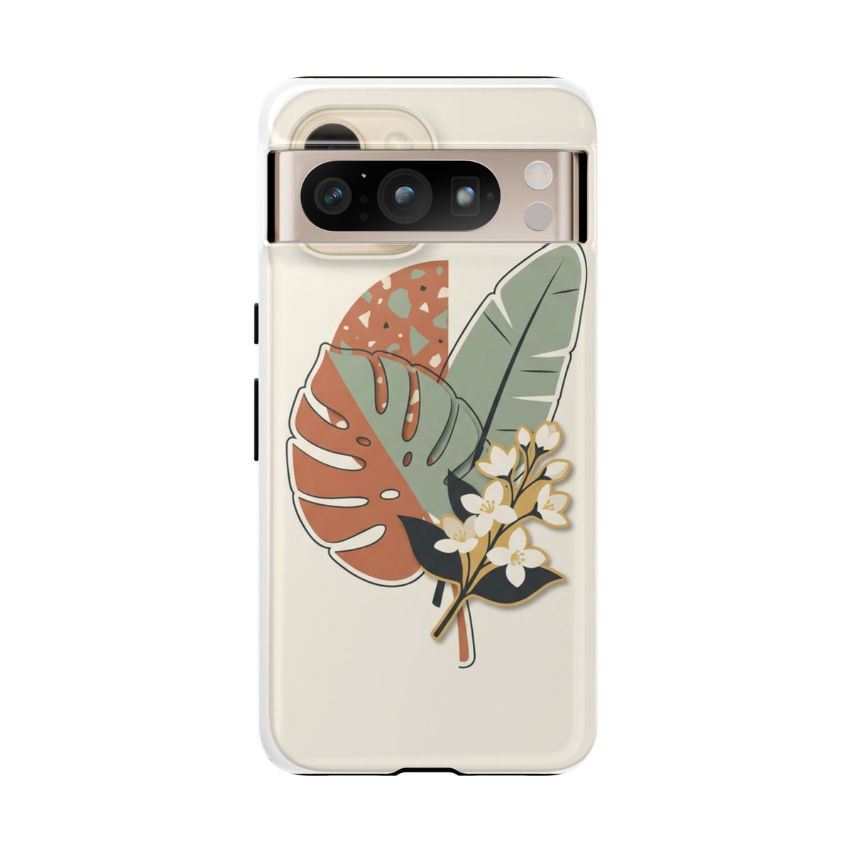 Tropical Leaves Phone Case — Floral Monstera Protective Cover