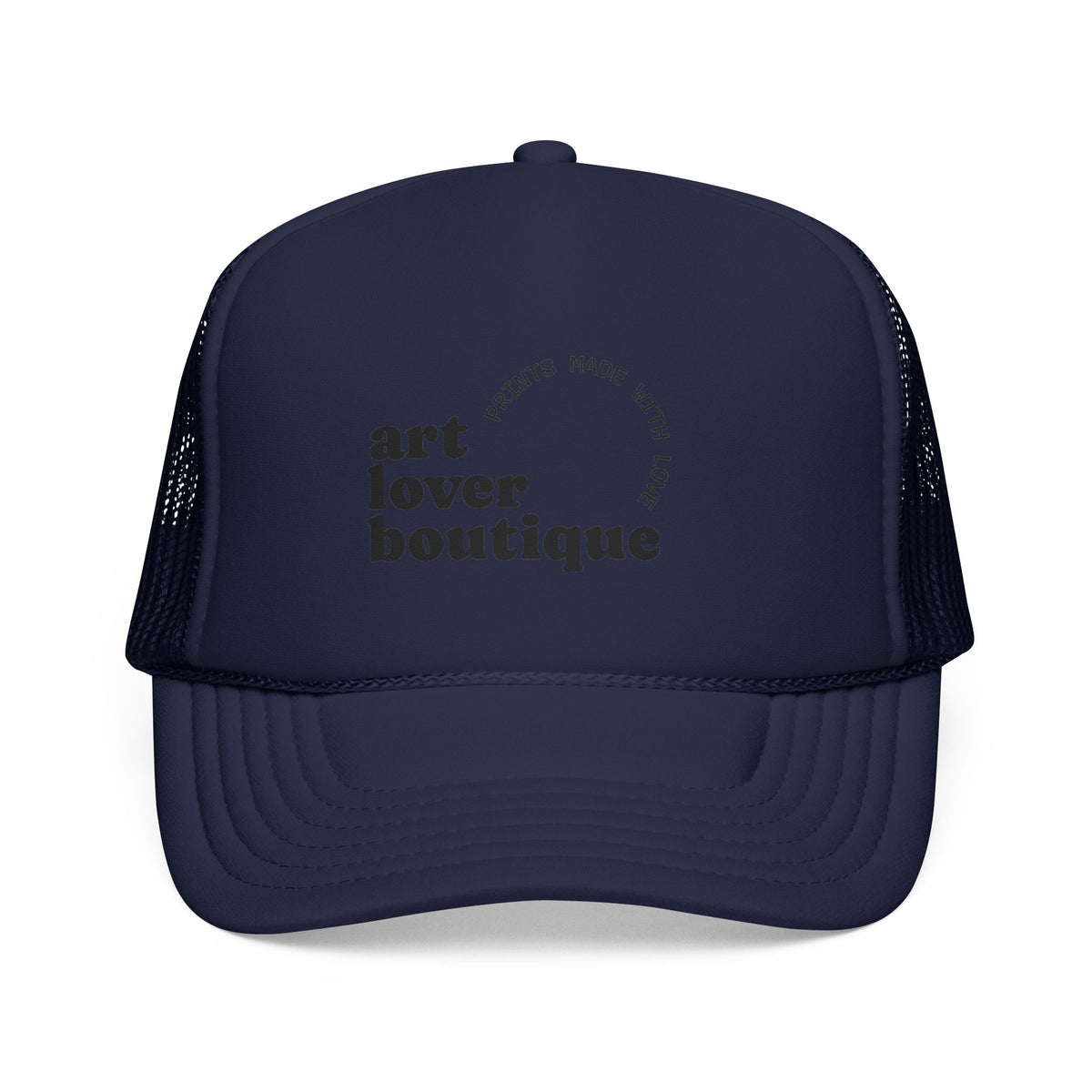 Trucker Hat — Retro Script Boutique Foam Cap
