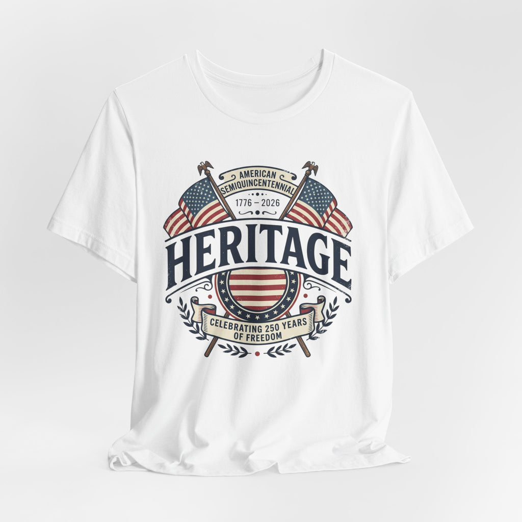 Heritage Patriotic T-Shirt – Celebrating 250 Years of Freedom