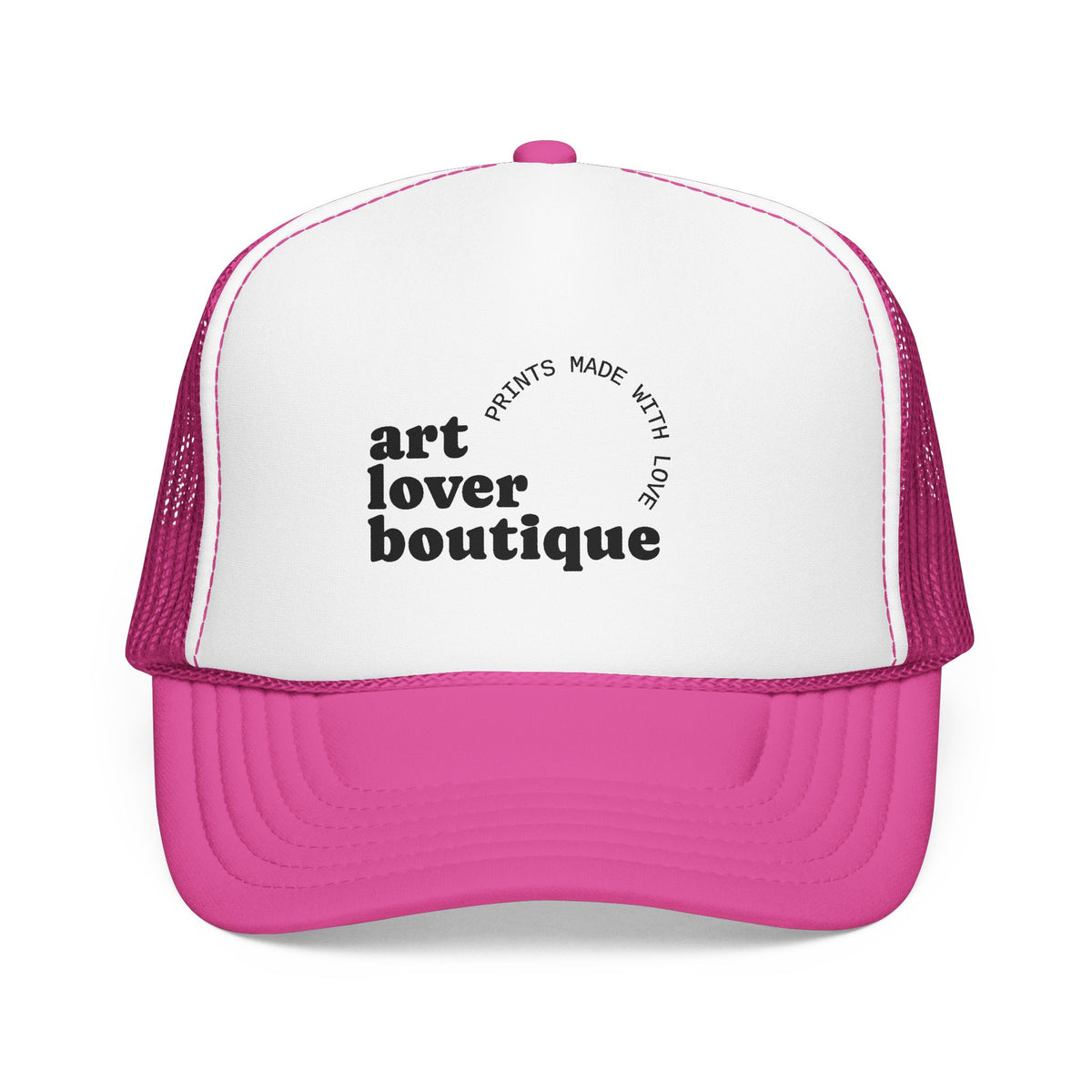 Trucker Hat — Retro Script Boutique Foam Cap