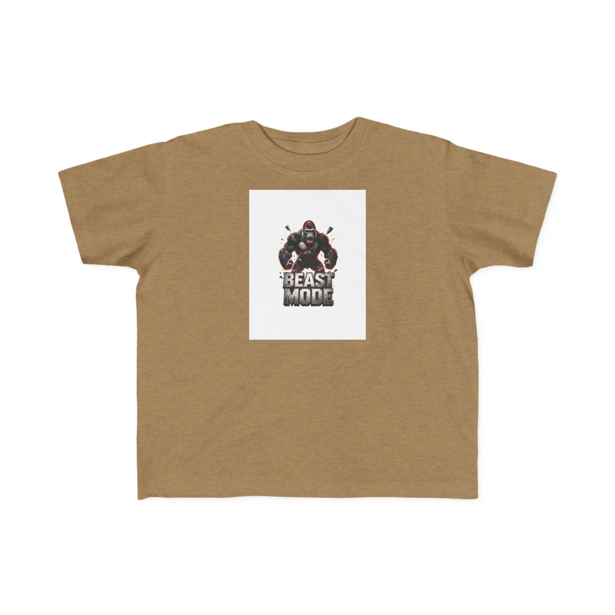 Toddler Tee - "Beast Mode" Gorilla Graphic Kids Shirt