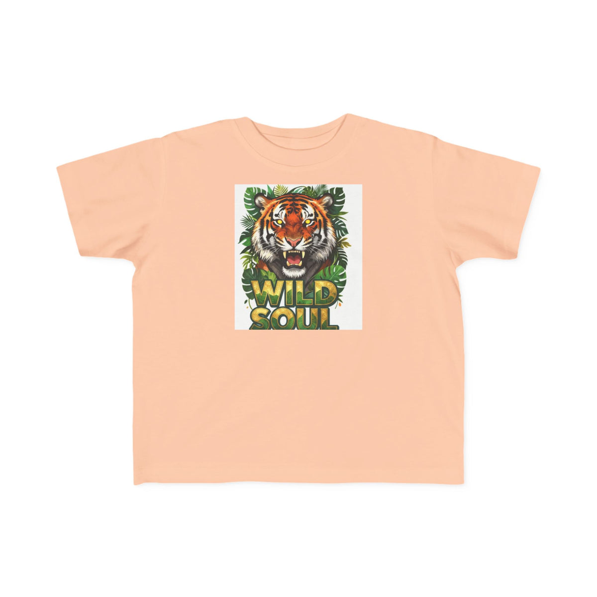 Toddler Tee — 'Wild Soul' Tiger Graphic Kids Shirt