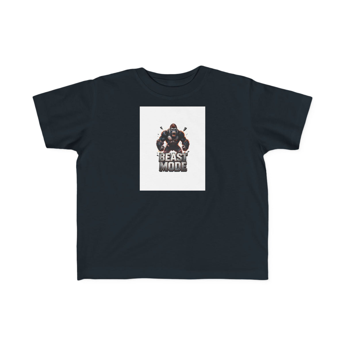 Toddler Tee - "Beast Mode" Gorilla Graphic Kids Shirt